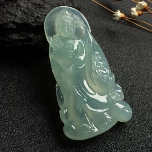 （超值推荐）冰种晴水送子观音挂件