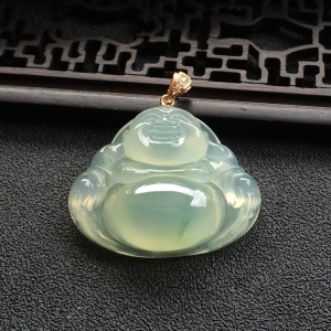（超值推荐）冰种晴水玉佛挂件
