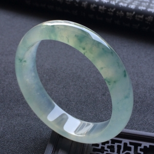 （超值推荐）冰种飘花手镯（57.4mm）
