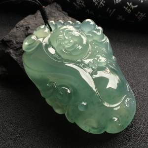 （超值推荐）冰种晴水纳福挂件