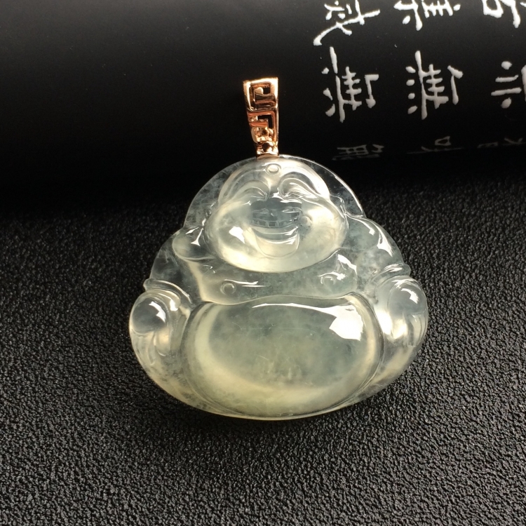 （超值推荐）冰种晴水玉佛挂件