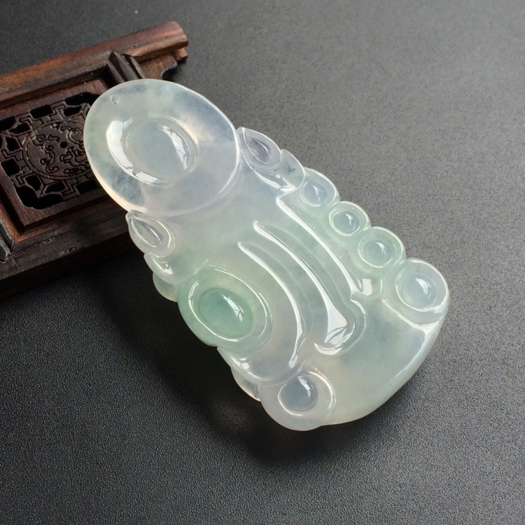 (超值推荐)冰种晴水观音挂件