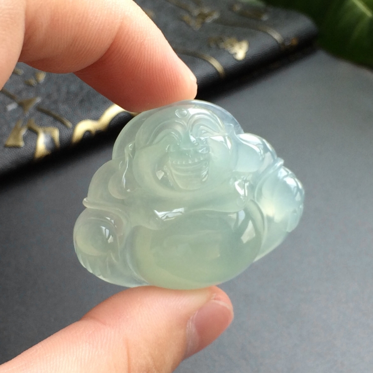 (超值推荐)冰种晴水玉佛挂件