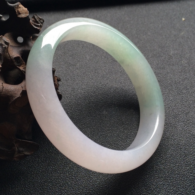 （超值推荐）糯冰种晴水手镯（56.8mm）
