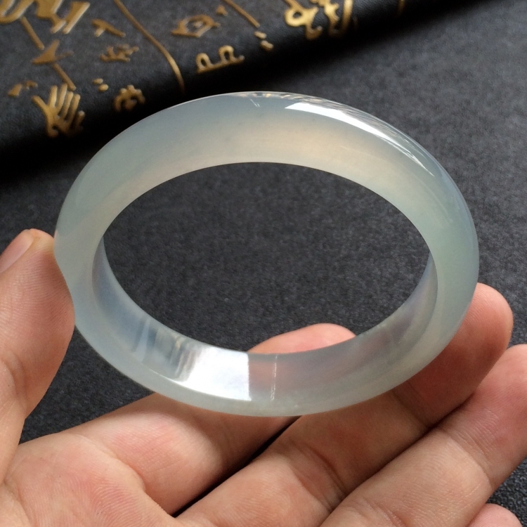 （超值推荐）冰种晴水手镯（56mm）