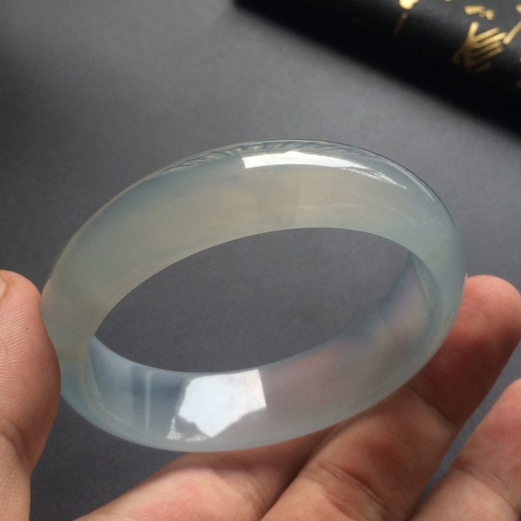 （超值推荐）冰种晴水手镯（56.4mm）