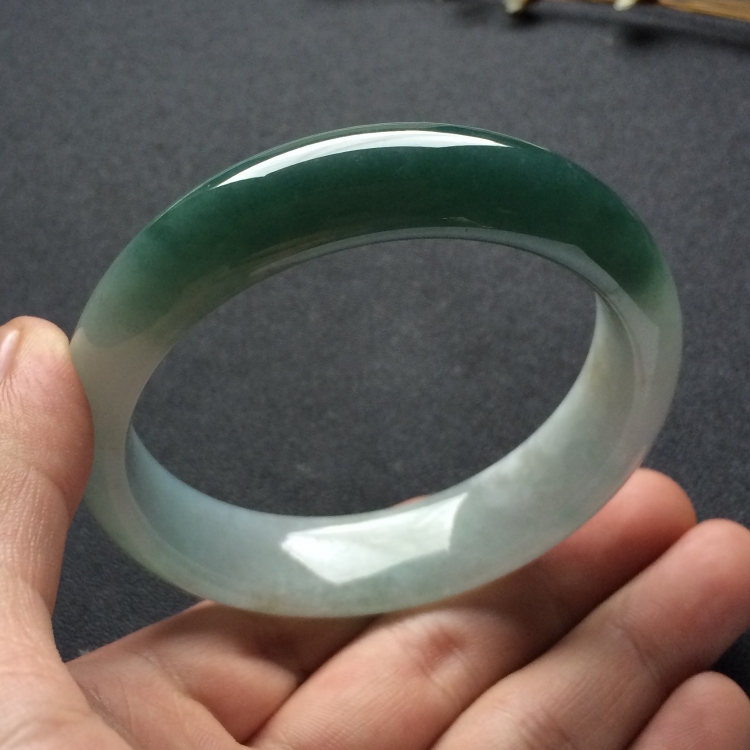 （超值推荐）糯冰种晴水手镯（59mm）