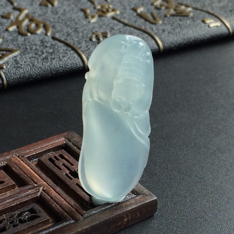 (超值推荐)冰种晴水福瓜挂件