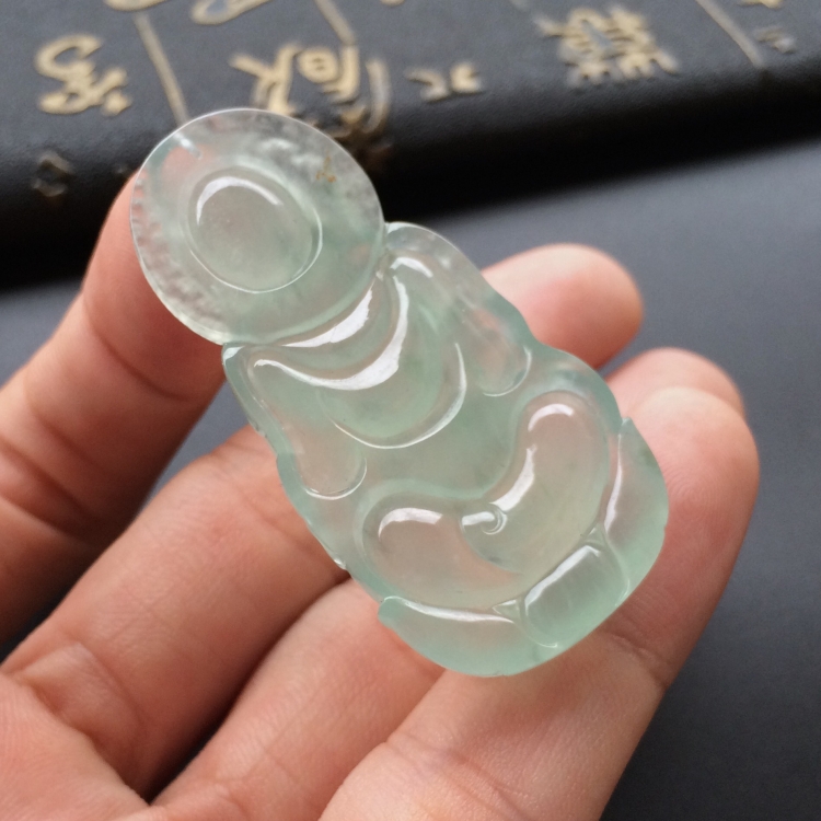 (超值推荐)冰种晴水观音挂件