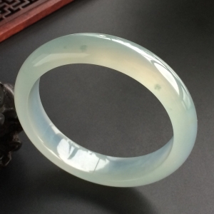 (超值推荐)冰种晴水手镯(56.7mm)