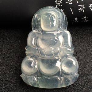 （超值推荐）冰种淡晴水观音挂件