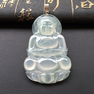 (超值推荐)冰种淡晴水观音挂件
