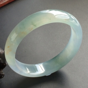 (超值推荐)冰种飘花手镯(55.8mm)