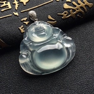 （超值推荐）冰种晴水玉佛挂件
