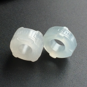 (超值推荐)糯冰种晴水路路通挂件(一对)