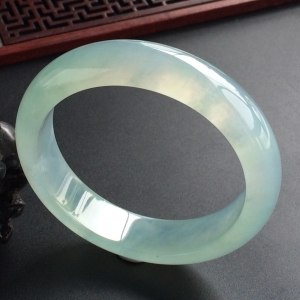 (超值推荐)冰种晴水手镯(57.3mm)