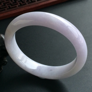 (超值推荐)糯冰种紫罗兰手镯(56.2mm)