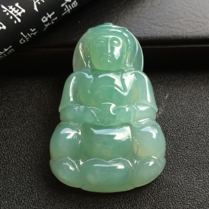 （超值推荐）糯冰种晴水观音挂件