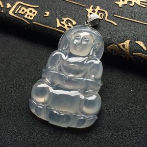 （超值推荐）冰种淡晴水观音挂件
