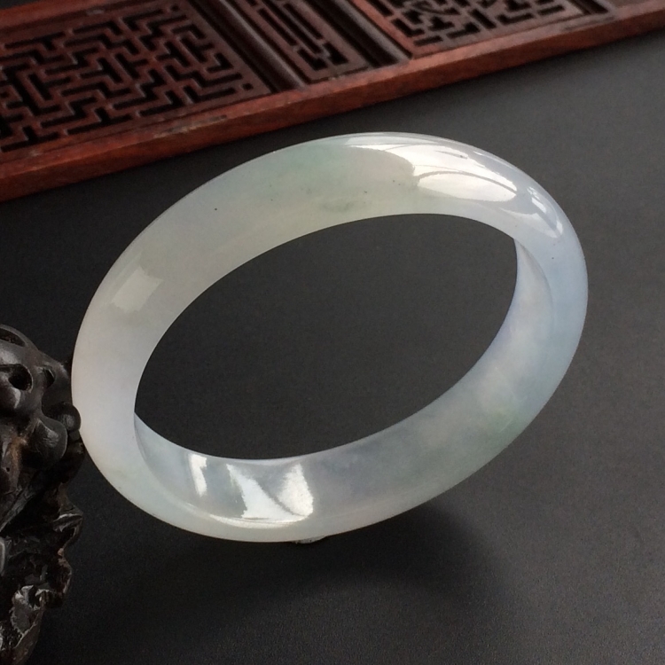 (超值推荐)冰种晴水贵妃镯(58.3mm-51.5mm)