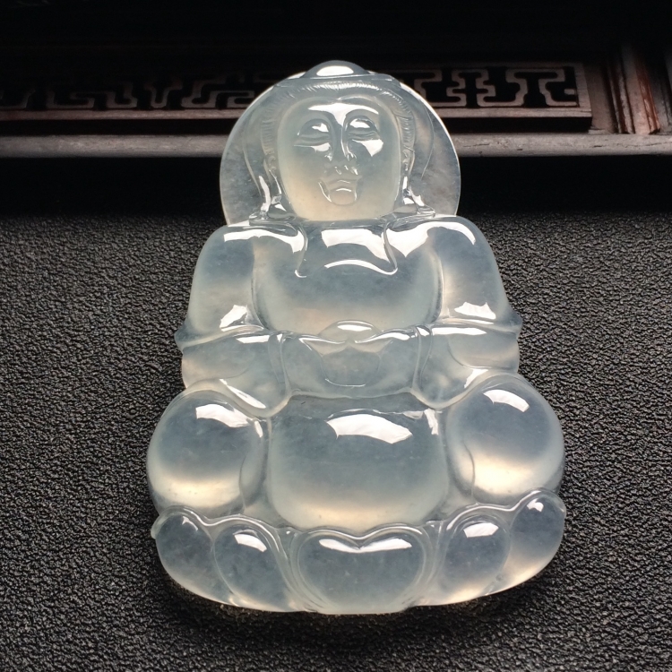（超值推荐）冰种淡晴水观音挂件