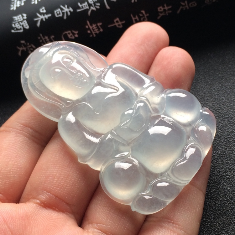 （超值推荐）冰种淡晴水观音挂件