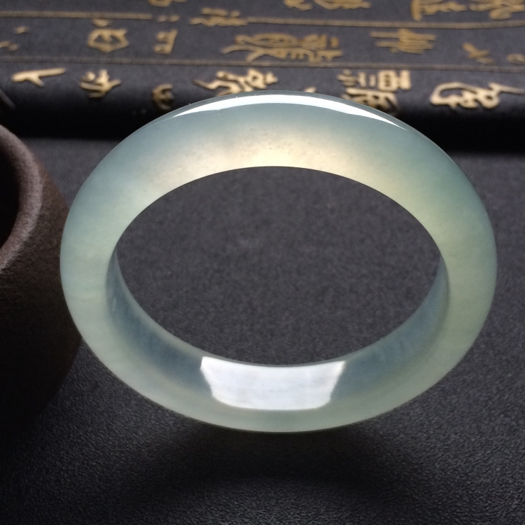 （超值推荐）冰种晴水手镯（54.9mm）