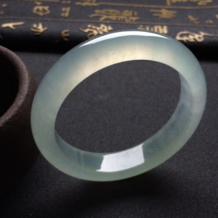 （超值推荐）冰种晴水手镯（54.9mm）