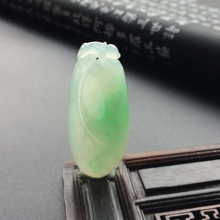 （超值推荐）糯冰种晴水福瓜挂件
