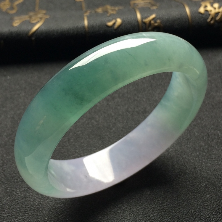 （超值推荐）冰种晴水紫罗兰手镯（57mm）