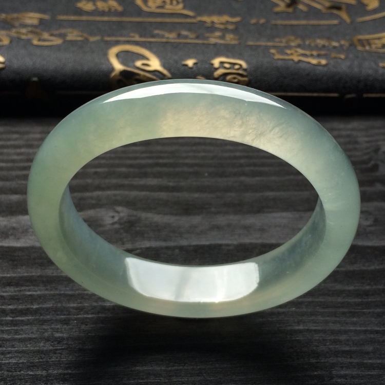 （超值推荐）冰种晴水贵妃镯（55mm-48.9mm）