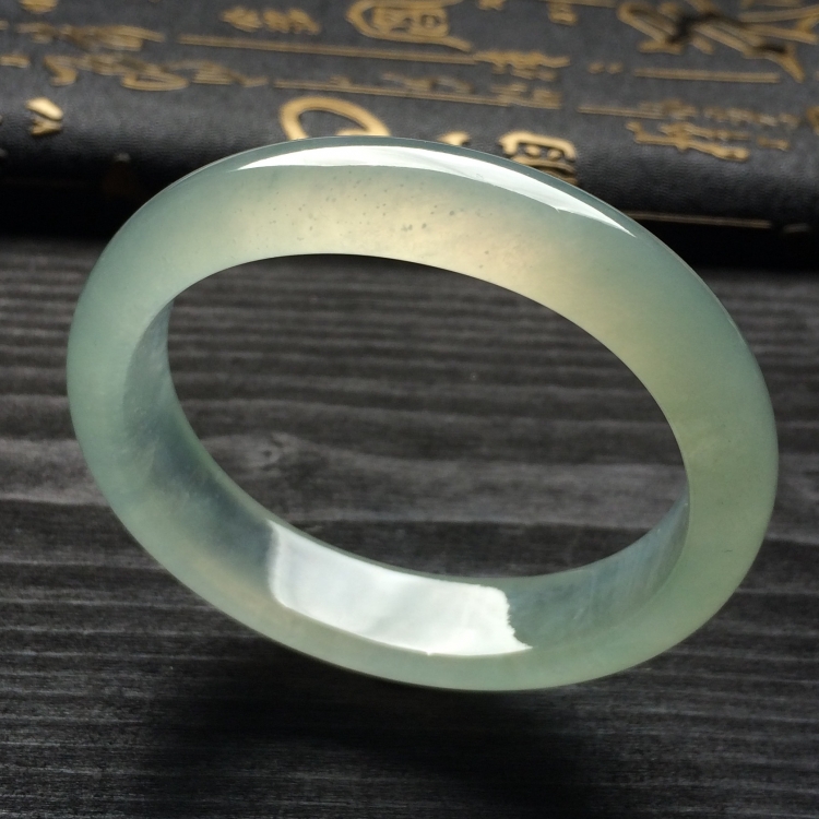 （超值推荐）冰种晴水贵妃镯（55mm-48.9mm）