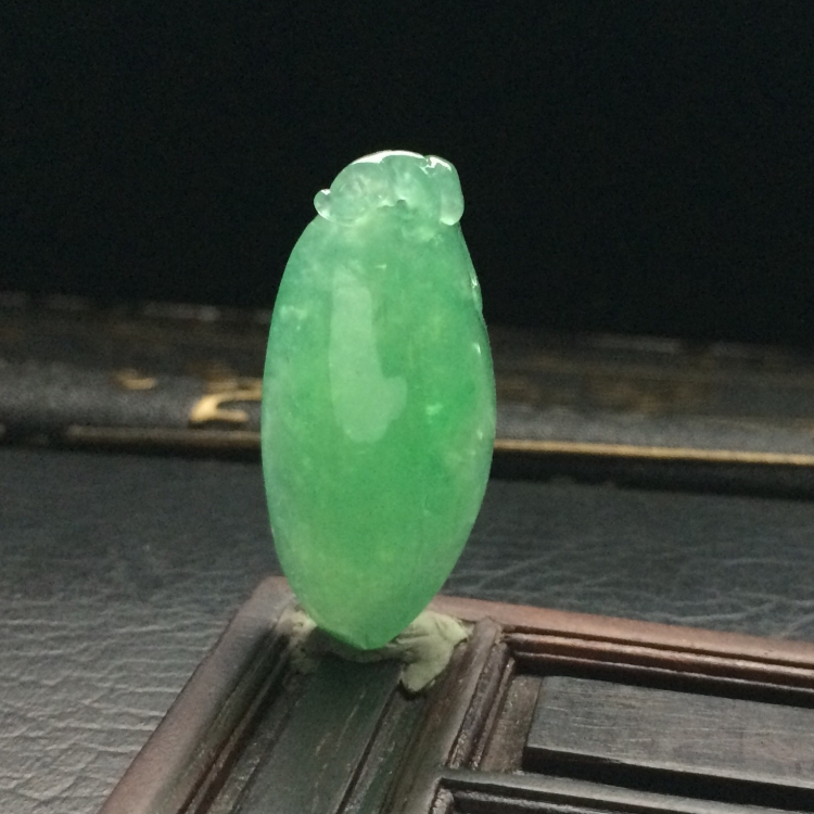 （超值推荐）冰种绿晴水福瓜挂件