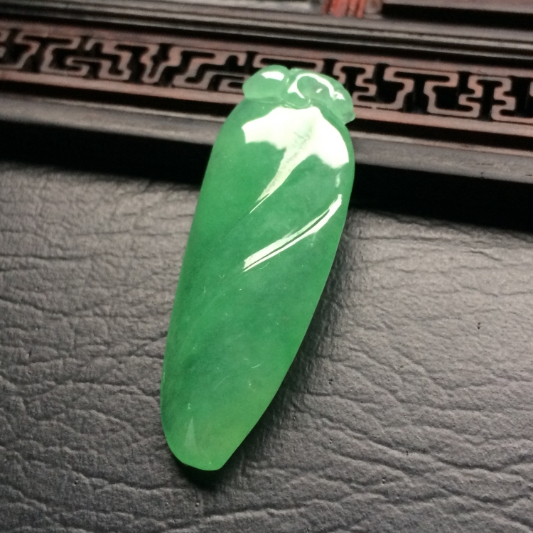 （超值推荐）冰种绿晴水福瓜挂件