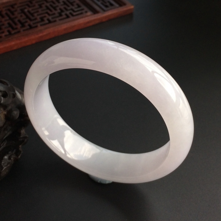 (超值推荐)糯冰种紫罗兰手镯(60mm)
