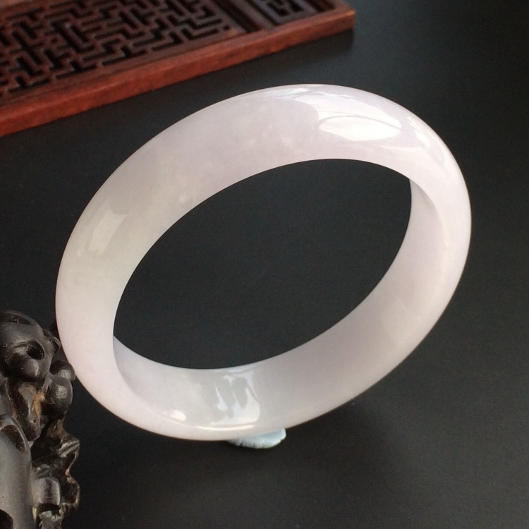 (超值推荐)糯冰种紫罗兰手镯(60mm)