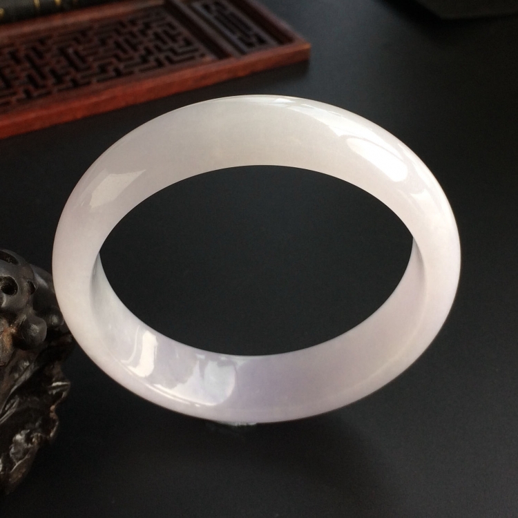 (超值推荐)糯冰种紫罗兰手镯(60mm)