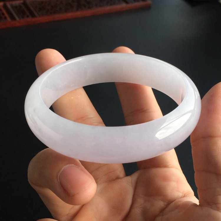 (超值推荐)糯冰种紫罗兰手镯(60mm)
