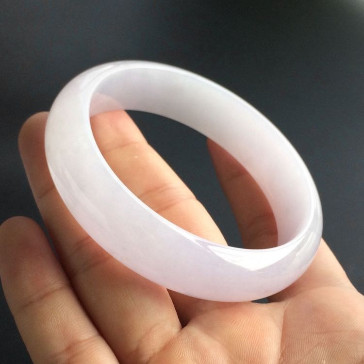 (超值推荐)糯冰种紫罗兰手镯(60mm)