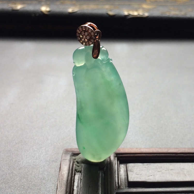 （超值推荐）冰种晴水福瓜挂件