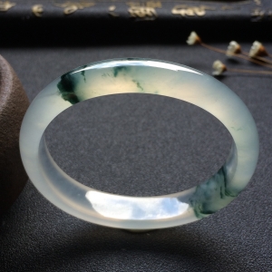 （超值推荐）冰种飘花贵妃镯（55mm-46.3mm）
