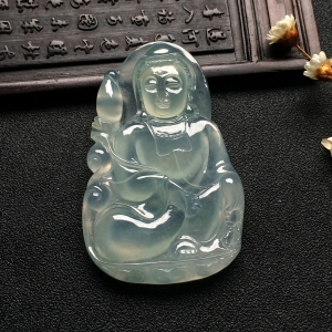 （超值推荐）冰种晴水观音挂件