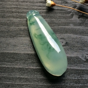 （超值推荐）冰种飘花福瓜挂件