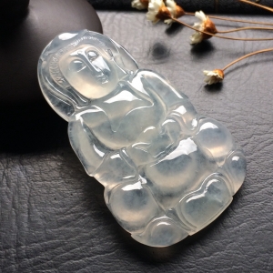 （超值推荐）冰种淡晴水观音挂件