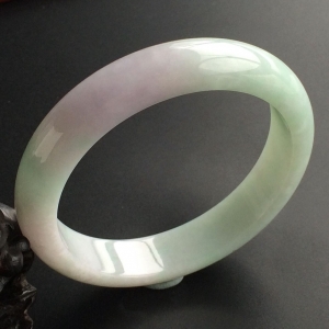 (超值推荐)糯冰种晴水紫罗兰手镯(58.6mm)