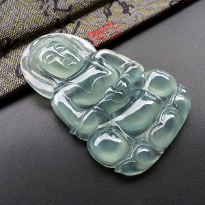 (超值推荐)冰种晴水观音挂件