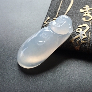 (超值推荐)冰种晴水逍遥佛挂件