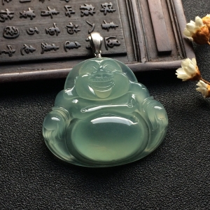 （超值推荐）冰种晴水玉佛挂件