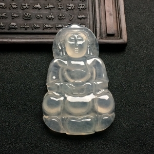 （超值推荐）冰种淡晴水观音挂件