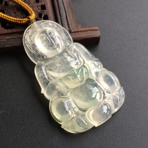 (超值推荐)冰种晴水观音挂件